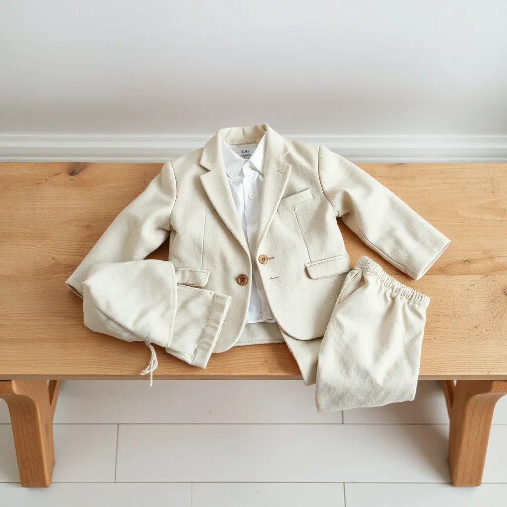 Nordic Design Christening Suits: Style and Fabric Guide - Oli Prik Copenhagen