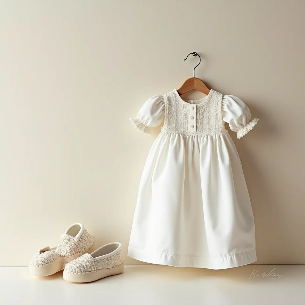 Timeless heirloom christening dress for babies and families - Oli Prik Copenhagen