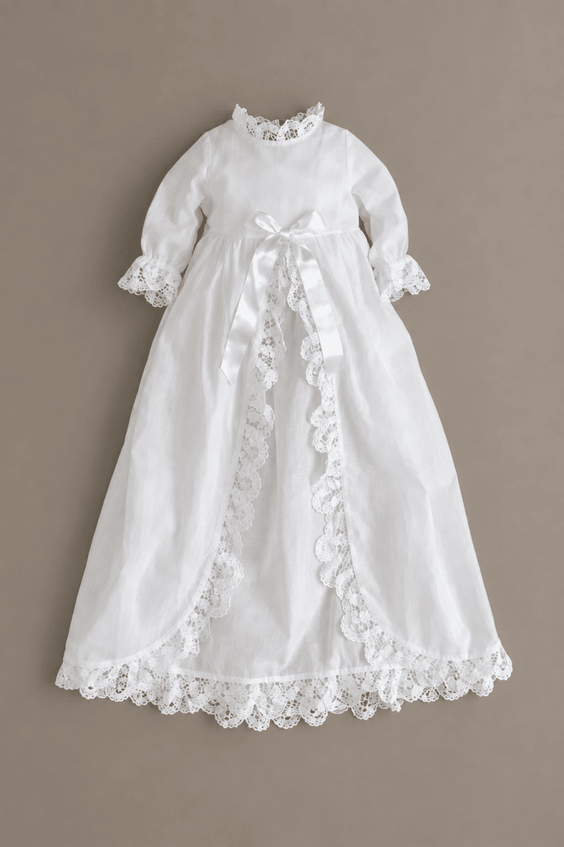 Bordeaux Christening Dress - Oli Prik Copenhagen