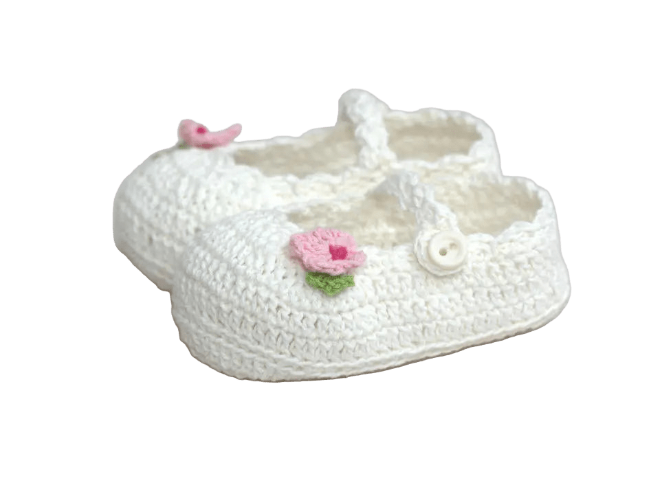 Christening Baby Booties 62E
