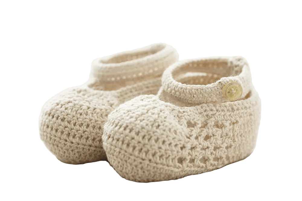 Christening Baby Booties 64E