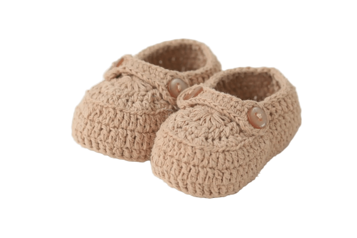 Christening Baby Booties 86CA