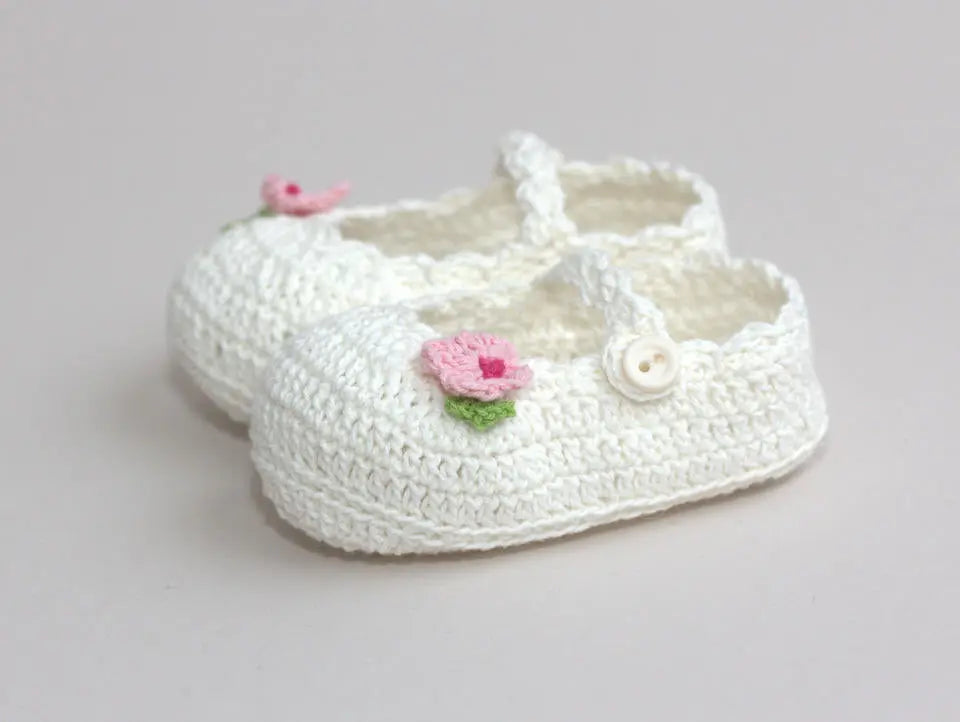 Baby christening outlet booties