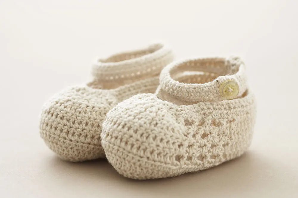 Christening Baby Booties 64E - Oli Prik Copenhagen