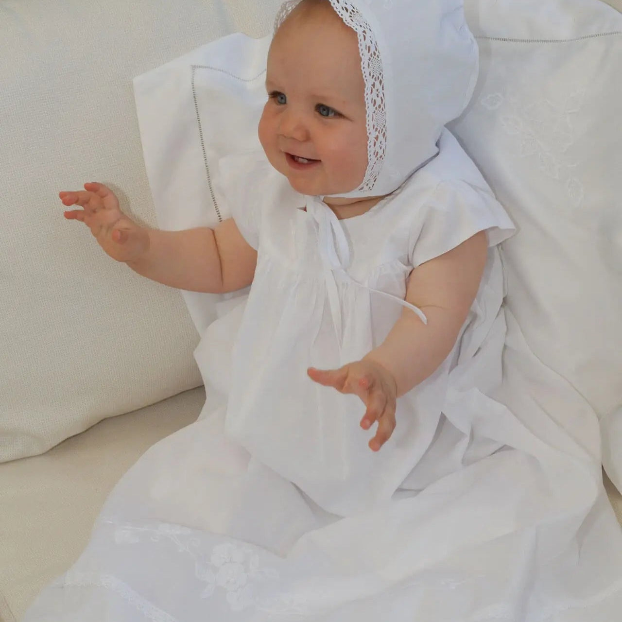 Klampenborg Christening Gown Oli Prik Copenhagen