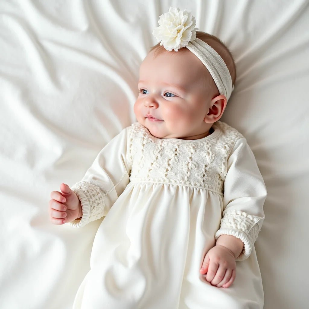 Scandinavian Christening Clothes Nordic Style Baby Gowns - Oli Prik Copenhagen