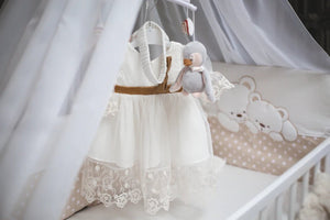 Elegant Christening Dresses in Silk and Cotton for Cherubs - Oli Prik Copenhagen
